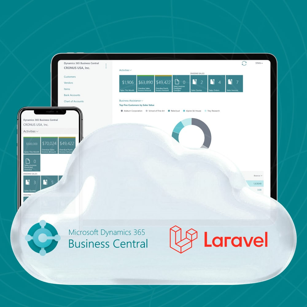 Anbindung von Microsoft Dynamics 365 Business Central an eine Laravel Webanwendung